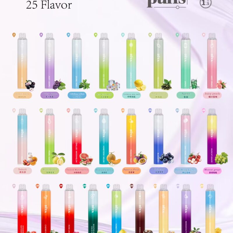 DIYA 一次性電子煙/抛棄式 7500口 叮啞 ⚡現貨速發⚡